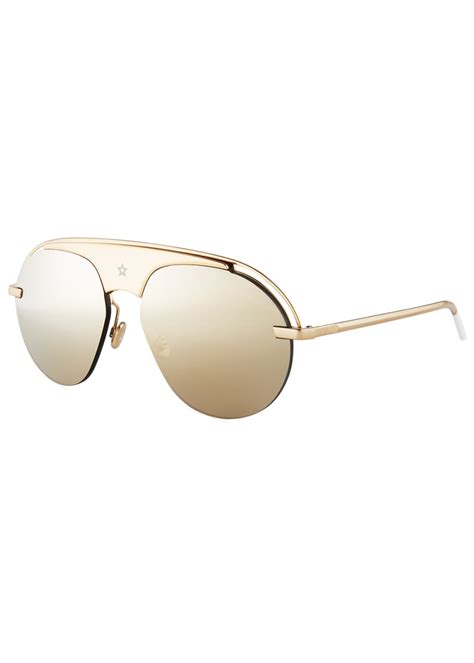 Dior Dio(R)evolution Mirrored Aviator Sunglasses 